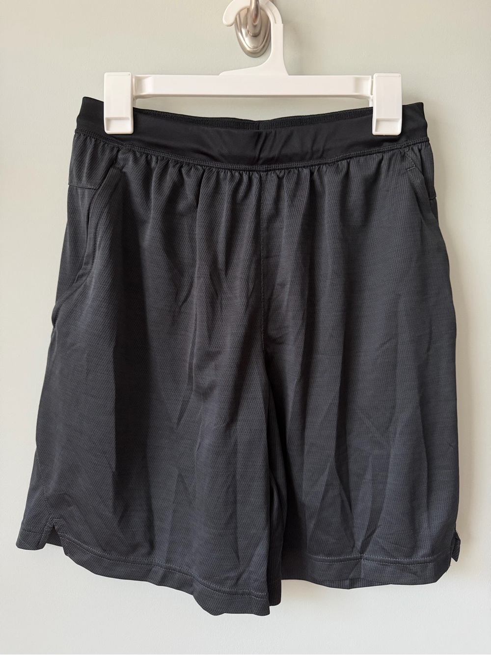adidas Men's Black Athletic Shorts with Elastic Waist